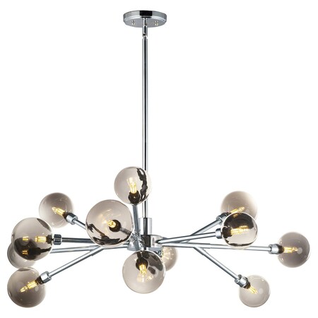 Et2 Asteroid 12-Light Led Chandelier E24826-138PC